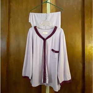 Pajama 2 Piece Set NWOT  3X petite